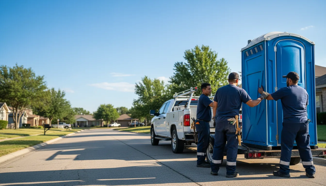 Portable Toilet Rental in Preemption, IL near me